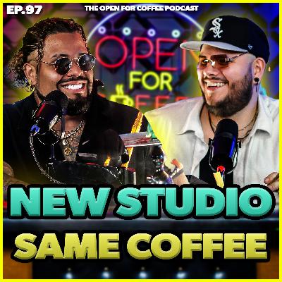 New Studio Reveal! Dream Guests, First Date Tips and Shop Talk | Open For Coffee Podcast Ep. 97 New Studio Reveal! Dream Guests, First Date Tips and Shop Talk | Open For Coffee Podcast Ep. 97