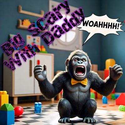 Playing Big Scary with Daddy
