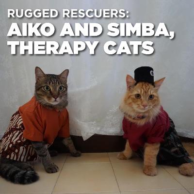 Rugged Rescuers: Aiko & Simba, Therapy Cats Rugged Rescuers: Aiko & Simba, Therapy Cats