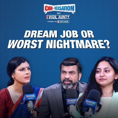 CONversation with Vigil Aunty ft. Amit Dubey and Radha Shrivastava | Employment Fraud | Episode 6