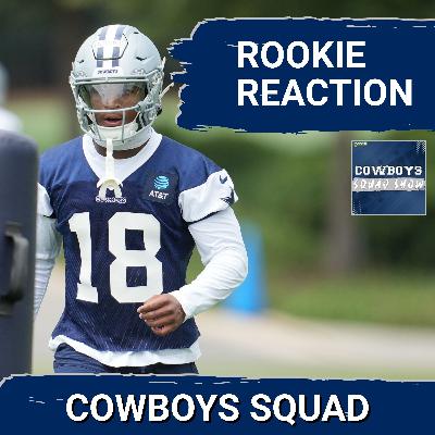COWBOYS SQUAD SHOW: Full REACTION from Cowboys rookie mini-camp, plus the latest news & rumors.