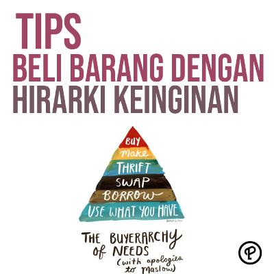 Episode 507 : TIPS BELI BARANG DENGAN HIRARKI KEINGINAN