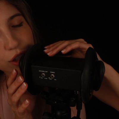 ASMR Ear Eating + Muah Kisses & Affirmations