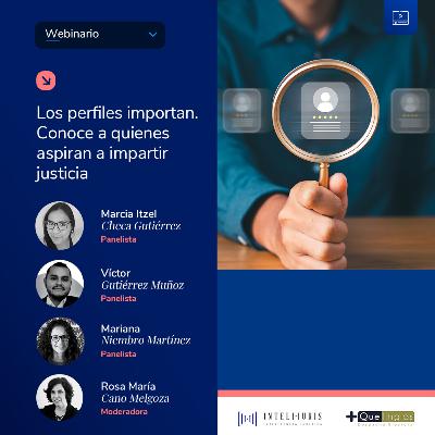 Los perfiles importan. Conoce a quienes aspiran a impartir justicia