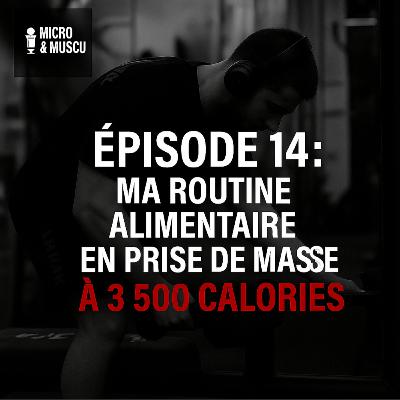Épisode 14 : Ma routine alimentaire en prise de masse à 3 500 calories Épisode 14 : Ma routine alimentaire en prise de masse à 3 500 calories