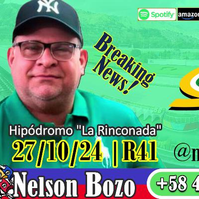 Nelson Bozo "El triple coronado del Zulia" | Clásico Simón Bolívar #LaRinconada 20/10/24 | R41 🏇🏅🏆