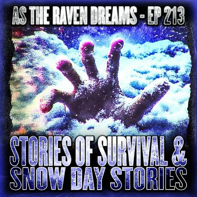 ATRD Ep. 213 - Stories Of Survival & Scary Snow Day Stories