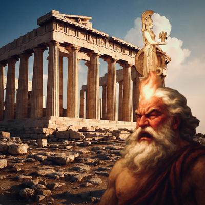 EP273今夜，遇見小王子：拜訪希臘二～雅典娜---讓宙斯頭痛的女神！