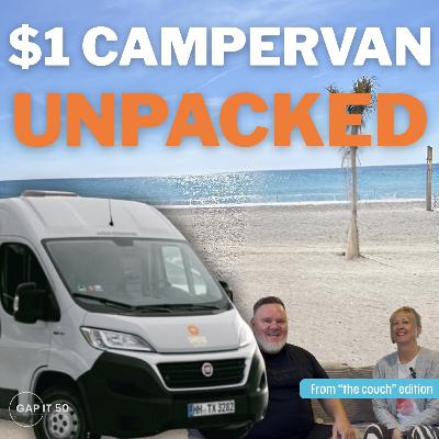 Ep 5: Unpacked - the $1 Campervan | Malaga to Barcelona Spain