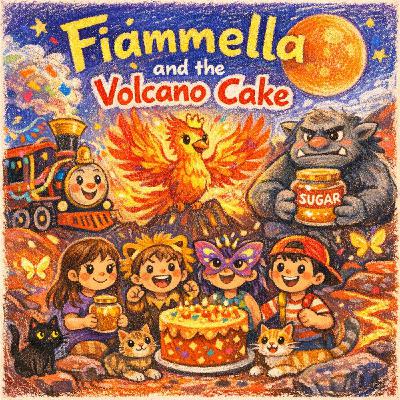Fiammella and the Volcano Cake Fiammella and the Volcano Cake