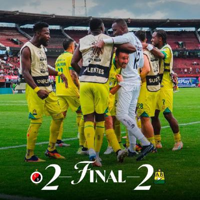Corazón leopardo. Empate en el clásico, 2-2 con Cúcuta.