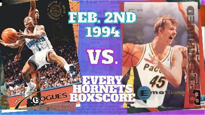 February 2nd, 1994: Injuries derail the Buzz Big 3 with former Hornets center Marty Conlon