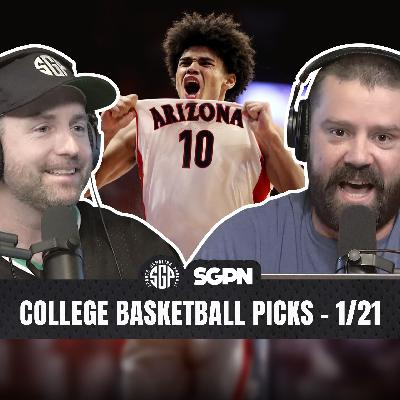 College Basketball Picks: Wed, Jan 21st (Ep. 2480)