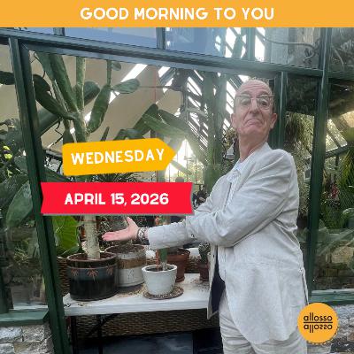 Don't sink today!: Wednesday, April 15, 2026