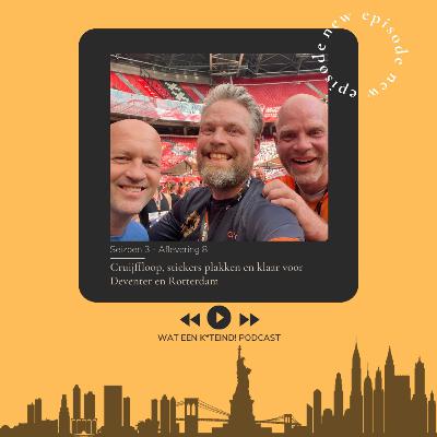 S3A8 - Cruijff Legacy Run, stickers plakken en klaar voor Deventer en Rotterdam
