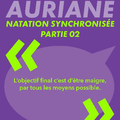 Natation synchronisée - Auriane partie 2