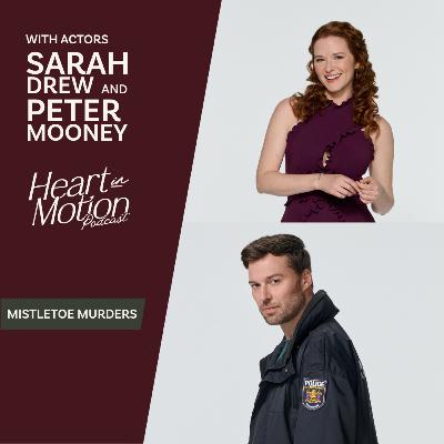 Sarah Drew and Peter Mooney (Hallmark's Mistletoe Murders - Actors)