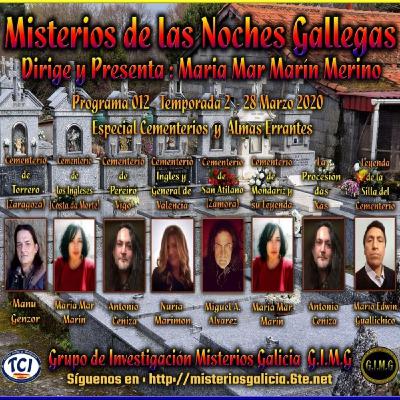 MISTERIOS DE LAS NOCHES GALLEGAS T2,Ep 12: ESPECIAL CEMENTERIOS Y ALMAS ERRANTES