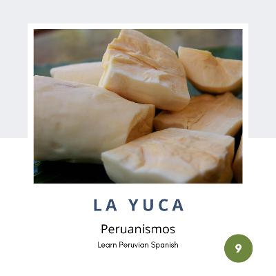 9. La yuca peruana (Cassava, mandioca, yucca)