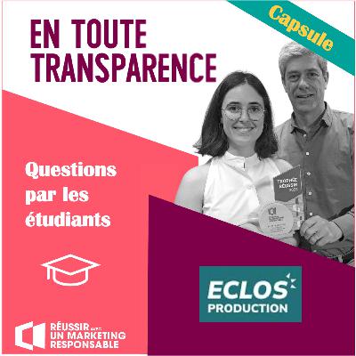 #51- [CAPSULE]- Créativité, Collaboration, Cohérence: les grands enjeux d’Éclos Production soumis aux questions directes des étudiants