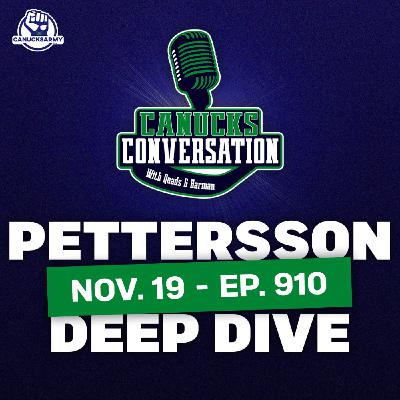 Nov. 19: A deep dive on Elias Pettersson's game + Canucks practice (ep. 910) Nov. 19: A deep dive on Elias Pettersson's game + Canucks practice (ep. 910)