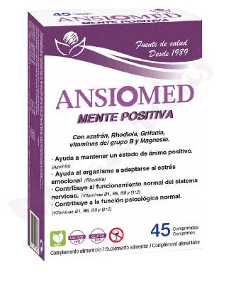 BIOSERUM - Ansiomed Ment Positiva 45 Comprimits