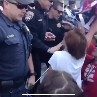 arrestees at the cali capitol reopen cali protests