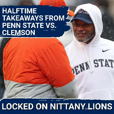 LIVE: Penn State vs. Clemson is UGLY... (Pinstripe Bowl Halftime Reaction)
