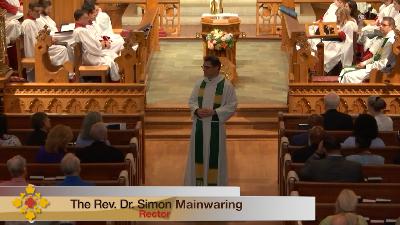 The Fifteenth Sunday after Pentecost | September 10, 2023 | 11:15 a.m. | The Rev. Simon Mainwaring The Fifteenth Sunday after Pentecost | September 10, 2023 | 11:15 a.m. | The Rev. Simon Mainwaring