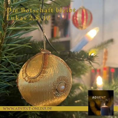 Advent-Online zum 6. Januar 2025 - Die Botschaft bleibt