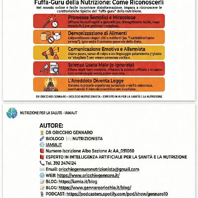 #271-25 COME INDIVIDUARE I FUFFA-GURU DELLA NUTRIZIONE