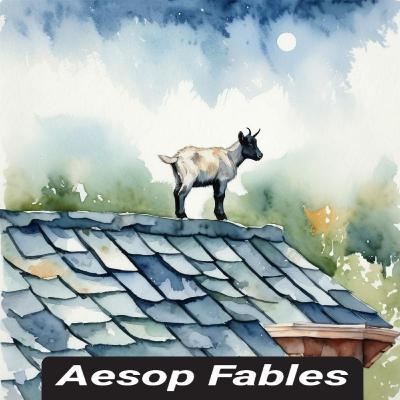 The Kid [Baby Goat] and the Wolf Aesop Fables - Kids Story Short Stories for Children and Adults