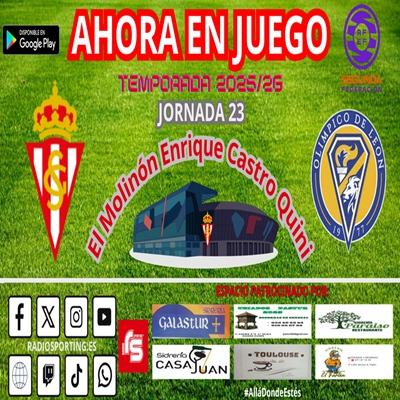 AHORA EN JUEGO Jornada 23 #lSegundaRFEF #RealSportingOlímpicoLeón