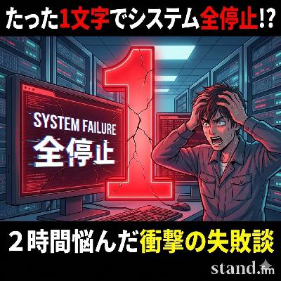 たった1文字でシステム全停止!? 2時間悩んだ衝撃の失敗談 たった1文字でシステム全停止!? 2時間悩んだ衝撃の失敗談