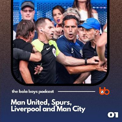 Man United, Spurs, Liverpool and Man City Man United, Spurs, Liverpool and Man City