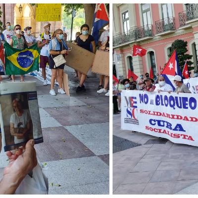 Los cubanos que viven en la Región piden el fin del comunismo y la represión en la isla