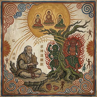 【神仏習合の謎 #3】仏が「神」に変身した?日本独自の〈本地垂迹説〉完成の裏にあった「密教」の宇宙観 【神仏習合の謎 #3】仏が「神」に変身した?日本独自の〈本地垂迹説〉完成の裏にあった「密教」の宇宙観