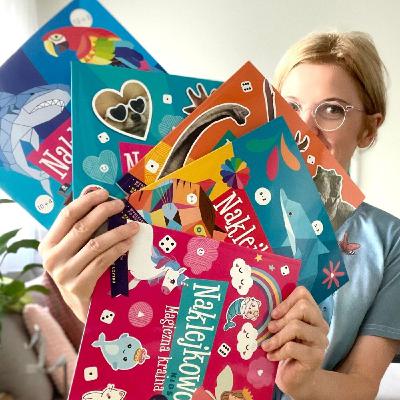 Naklejkowo Kid i Junior. Edukacyjne książki dla dzieci 3-9 lat Naklejkowo Kid i Junior. Edukacyjne książki dla dzieci 3-9 lat