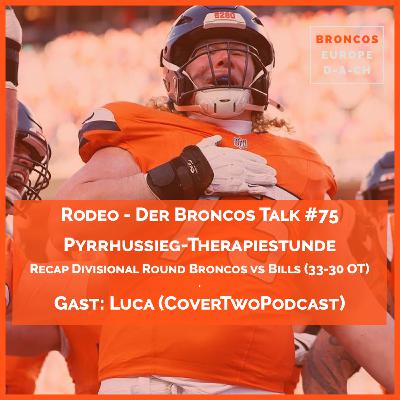 Pyrrhussieg–Therapiestunde | mit: Luca (CoverTwoPodcast) | Recap Div Rd S2025 Broncos vs Bills