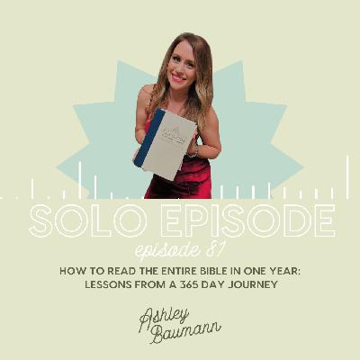 How To Read the Entire Bible In One Year: Lessons from a 365 Day Journey
