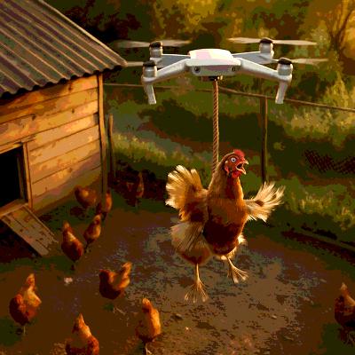 #262 - Tesztelni a tyúk félelmeit drónnal #262 - Tesztelni a tyúk félelmeit drónnal