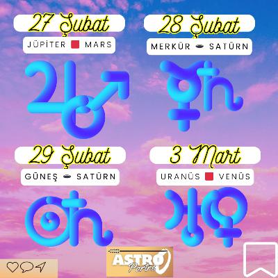 Astro•Hafta (26 Şubat-3 Mart) Balık Burcu'nda Satürnyen Stelyum ♓🪐 Astro•Hafta (26 Şubat-3 Mart) Balık Burcu'nda Satürnyen Stelyum ♓🪐