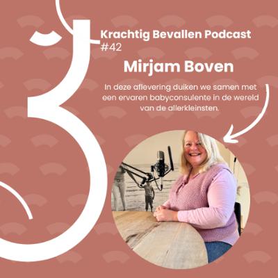 #42 In deze aflevering duiken we samen met een babyconsulente in de wereld van de allerkleinsten.