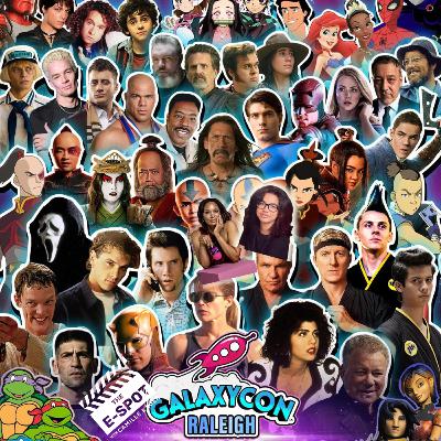 Voice Actors; Dana Snyder, Mela Lee, and Jodi Benson at GalaxyCon Raleigh on The E-Spot with Camille
