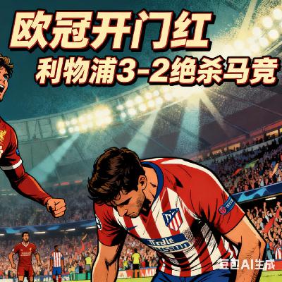 利物浦3-2绝杀马竞，新赛季欧冠开门红