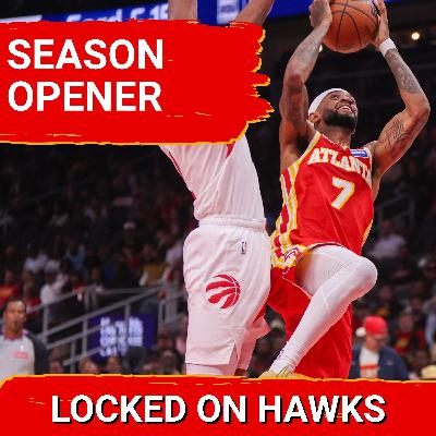 Hawks flop in season opener against Raptors Hawks flop in season opener against Raptors