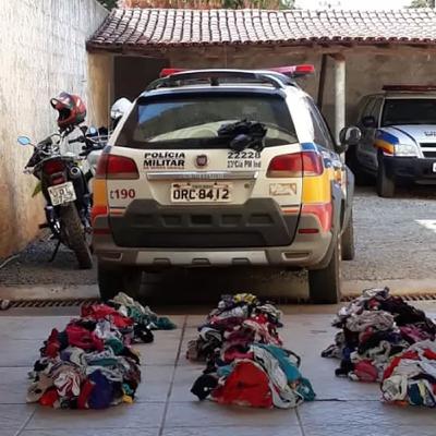 Ladrão de calcinhas é preso com mais de 1.000 peças.