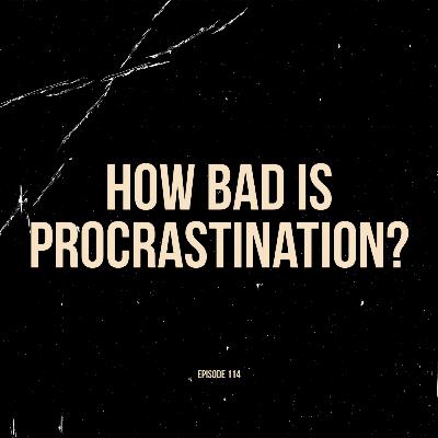 Ep. 114 - How Bad is Procrastination? (Solo)