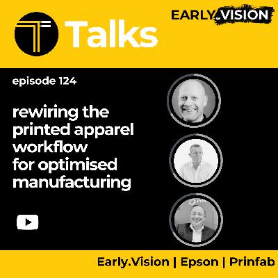 TEXINTEL TALKS - EPISODE 124 - Rewiring the Printed Apparel Production Workflow for Optimised Manufacturing