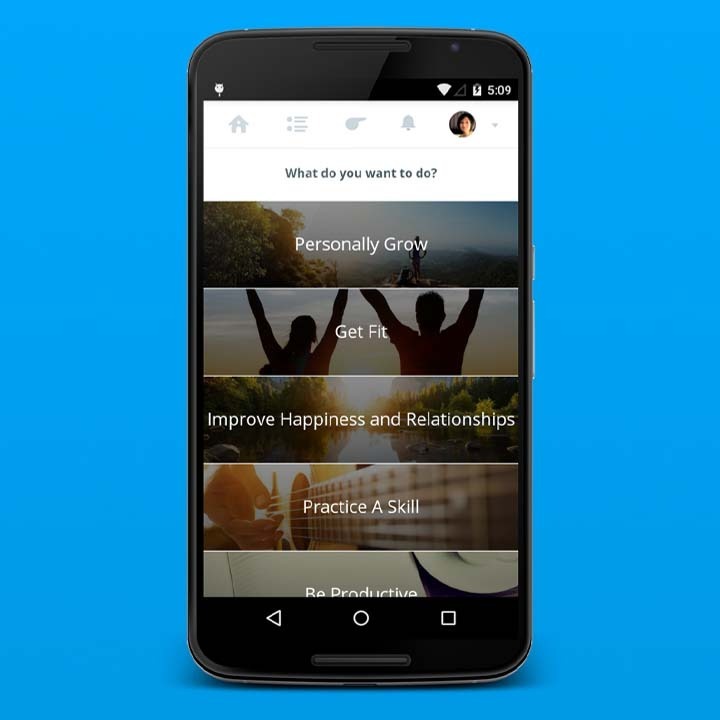 A gamechanger for personal development & self-control ⭐⭐⭐⭐⭐ Coach.me Lifehacker Review